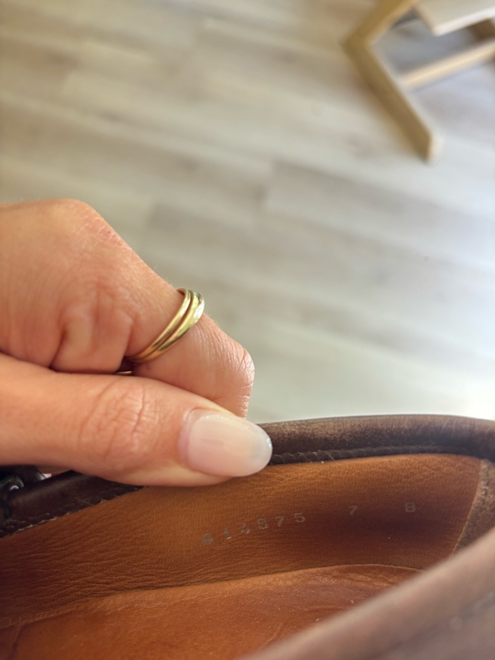 Gucci Brown Leather Horsebit Loafers - Picture 6 of 6